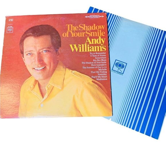Andy Williams, The Shadow of Your Smile & Born Free 2 LP Vinyl CS-9299, CS-9480 - Picture 4 of 12